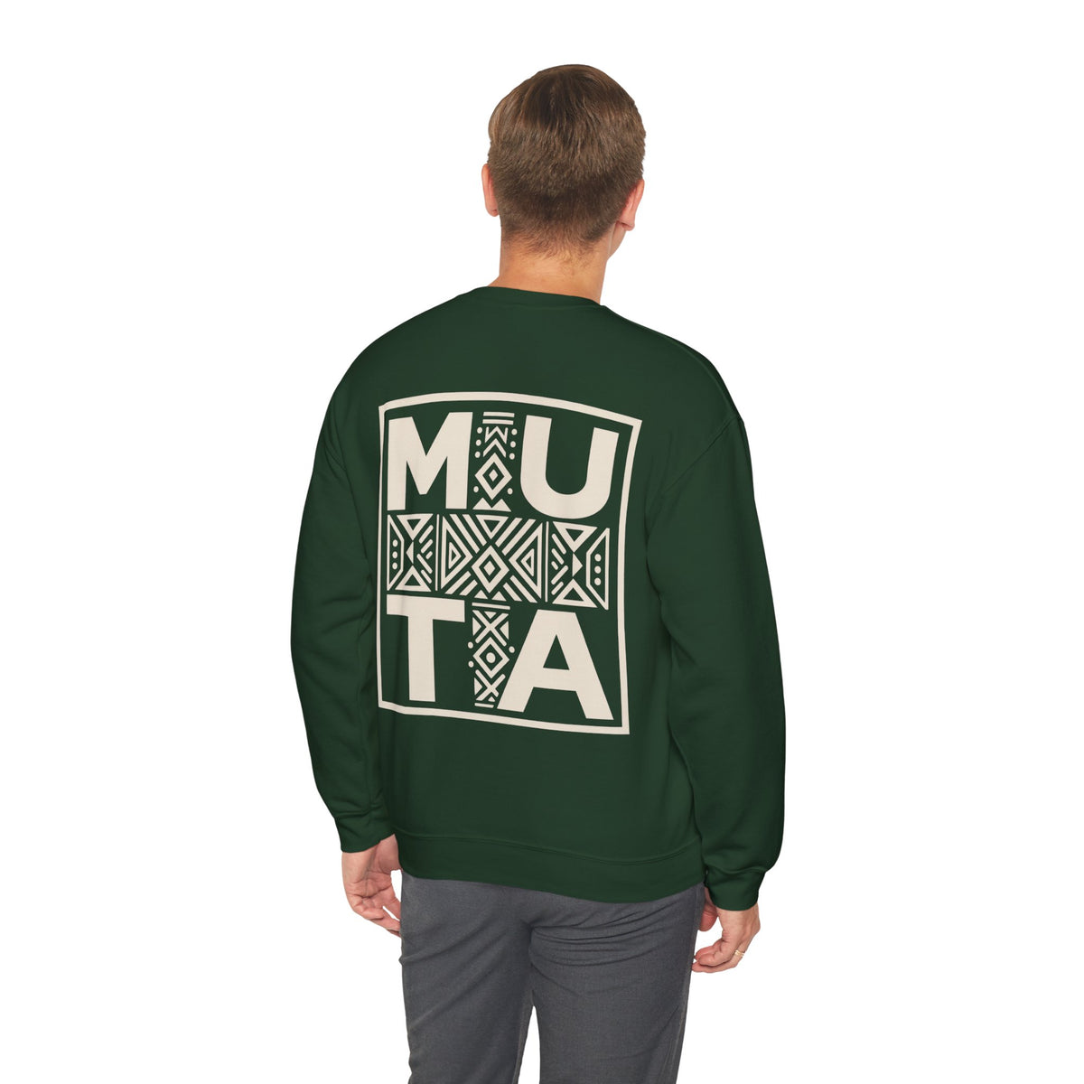 Sweat-shirt « MUTA Tribal Cross », vue d'ensemble