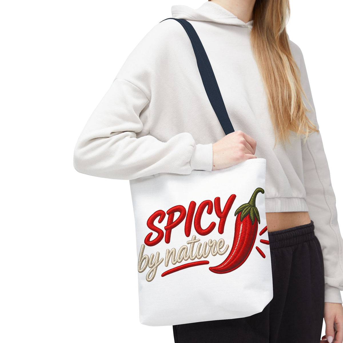 Tote bag « Spicy by Nature » Muta coloris Black, anses noires
