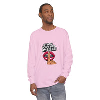 Tee manches longues Muta en coton teint en pièce, visuel produit 8