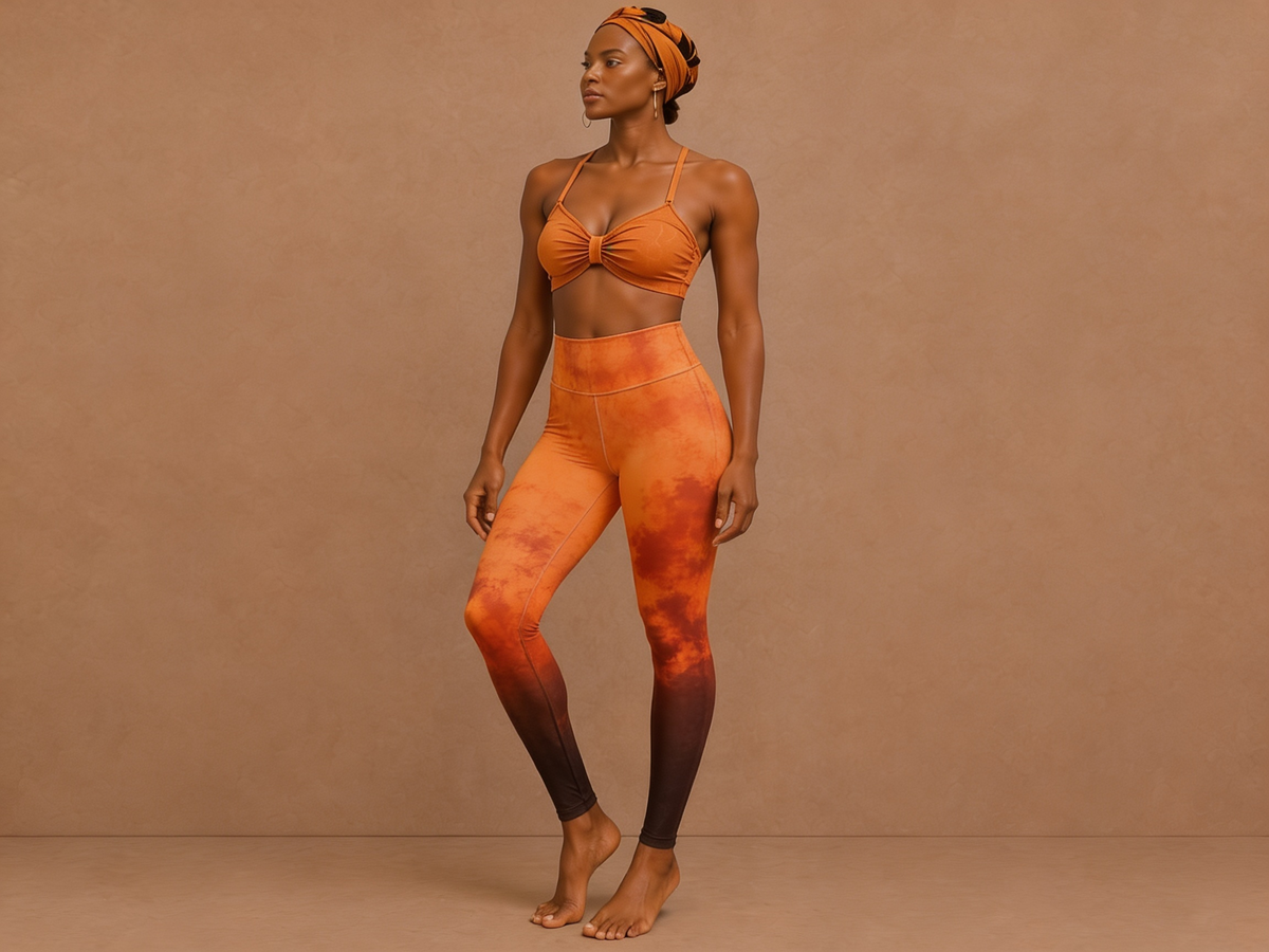 Legging Muta collection automne, imprimé tie-dye