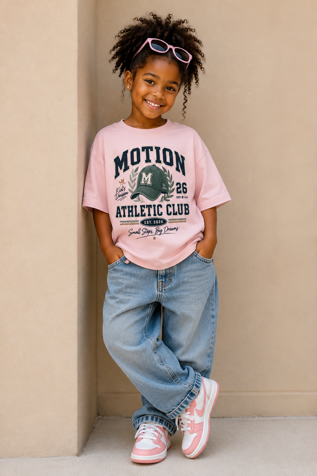 Visuel Muta streetwear enfant, collection Athletic Club