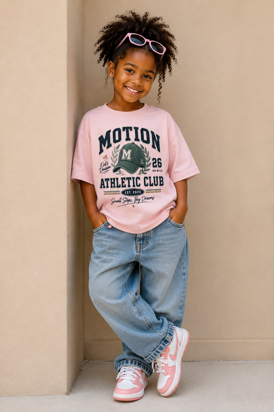 Visuel Muta streetwear enfant, collection Athletic Club