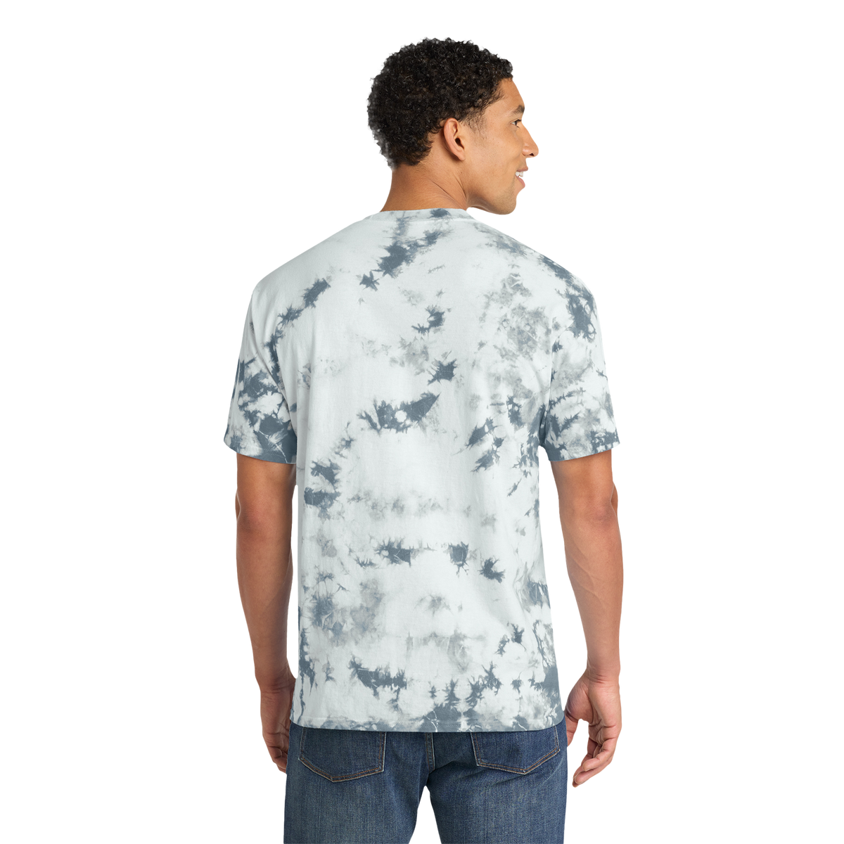 T-shirt tie-dye Crystal Muta coloris Jeweltone Colorburst