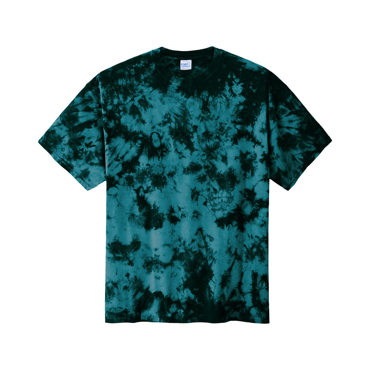 T-shirt tie-dye Crystal Muta coloris Planet Earth Colorburst