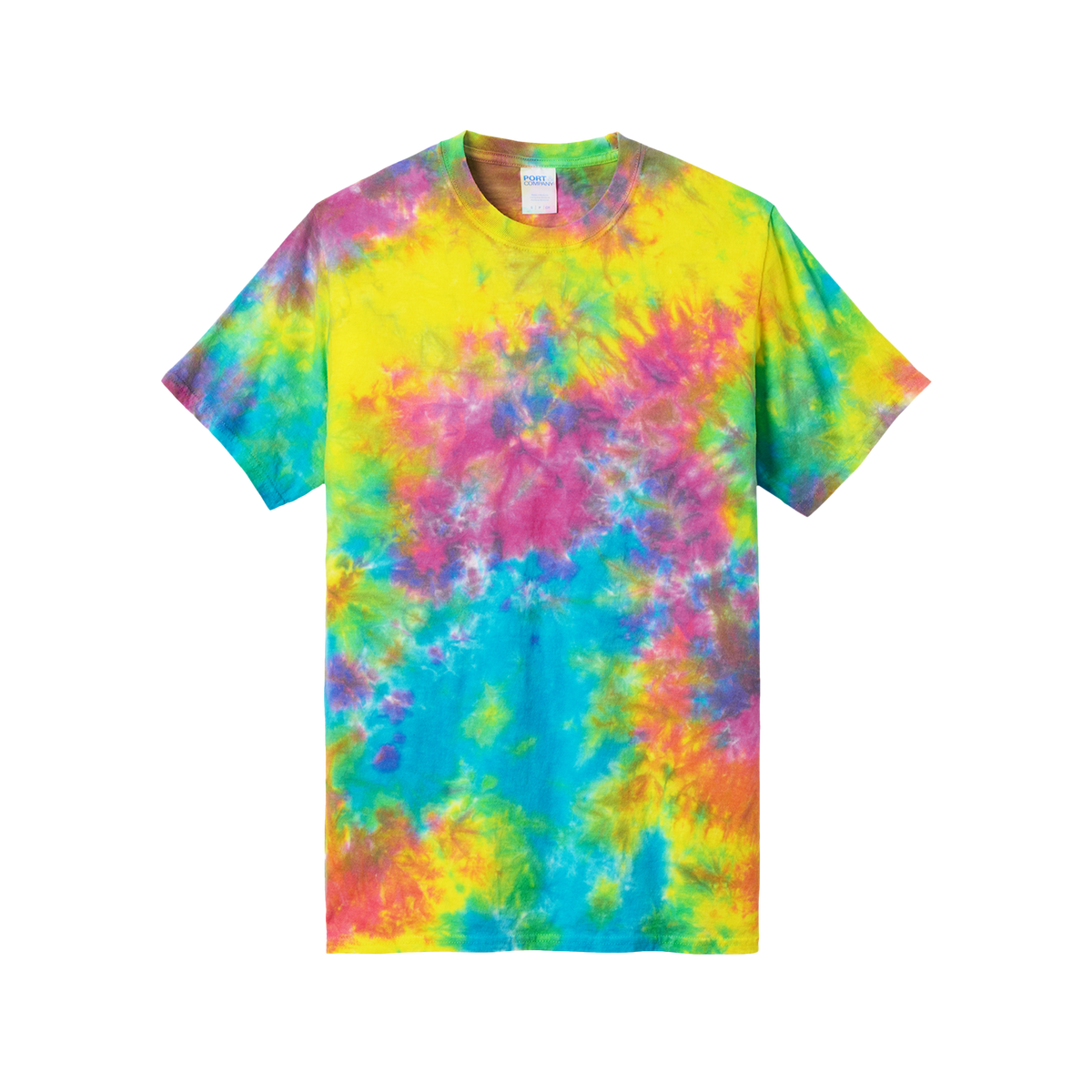 T-shirt tie-dye Crystal Muta coloris Black/ Red