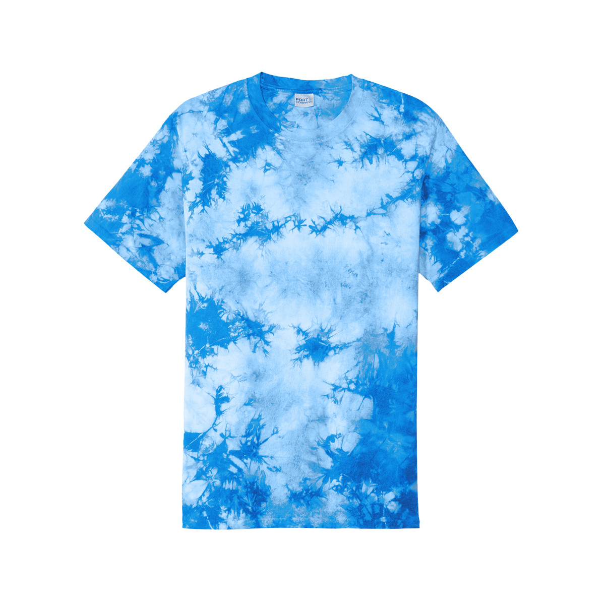 T-shirt tie-dye Crystal Muta coloris Teal