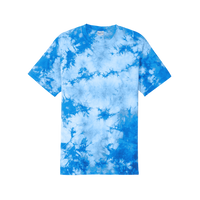 T-shirt tie-dye Crystal Muta coloris Teal
