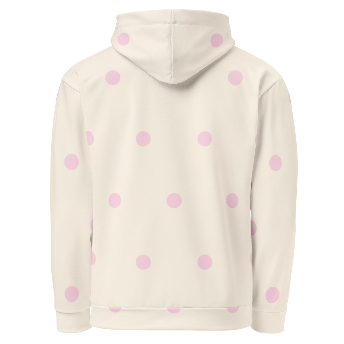 Sweat à capuche unisexe en coton Muta, vue de dos