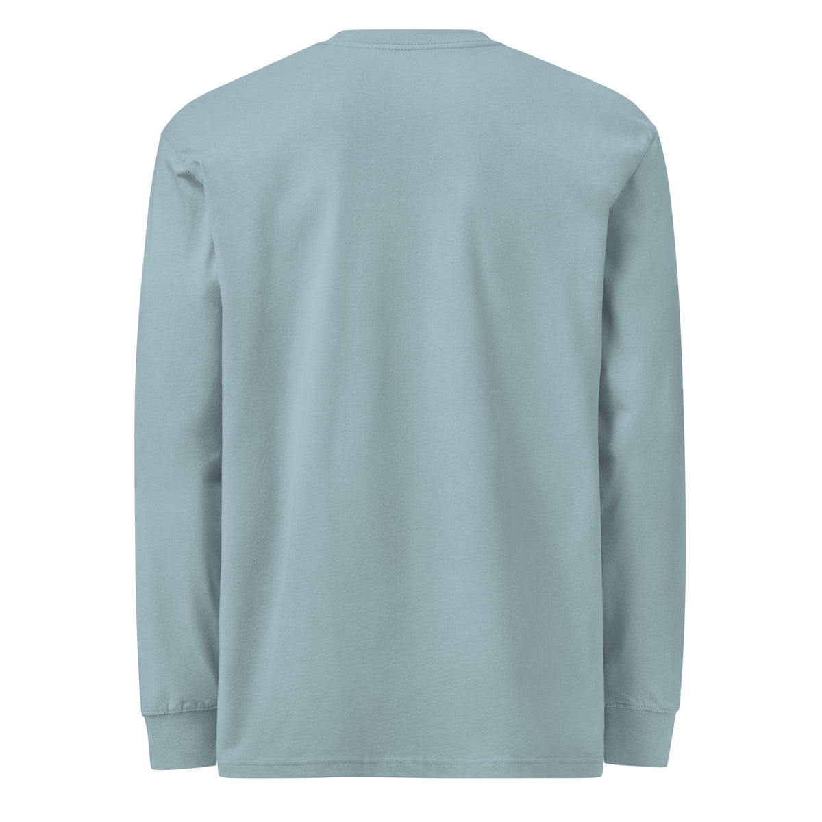 T-shirt manches longues « Minimalist Halloween » Muta coloris Agave, vue de dos