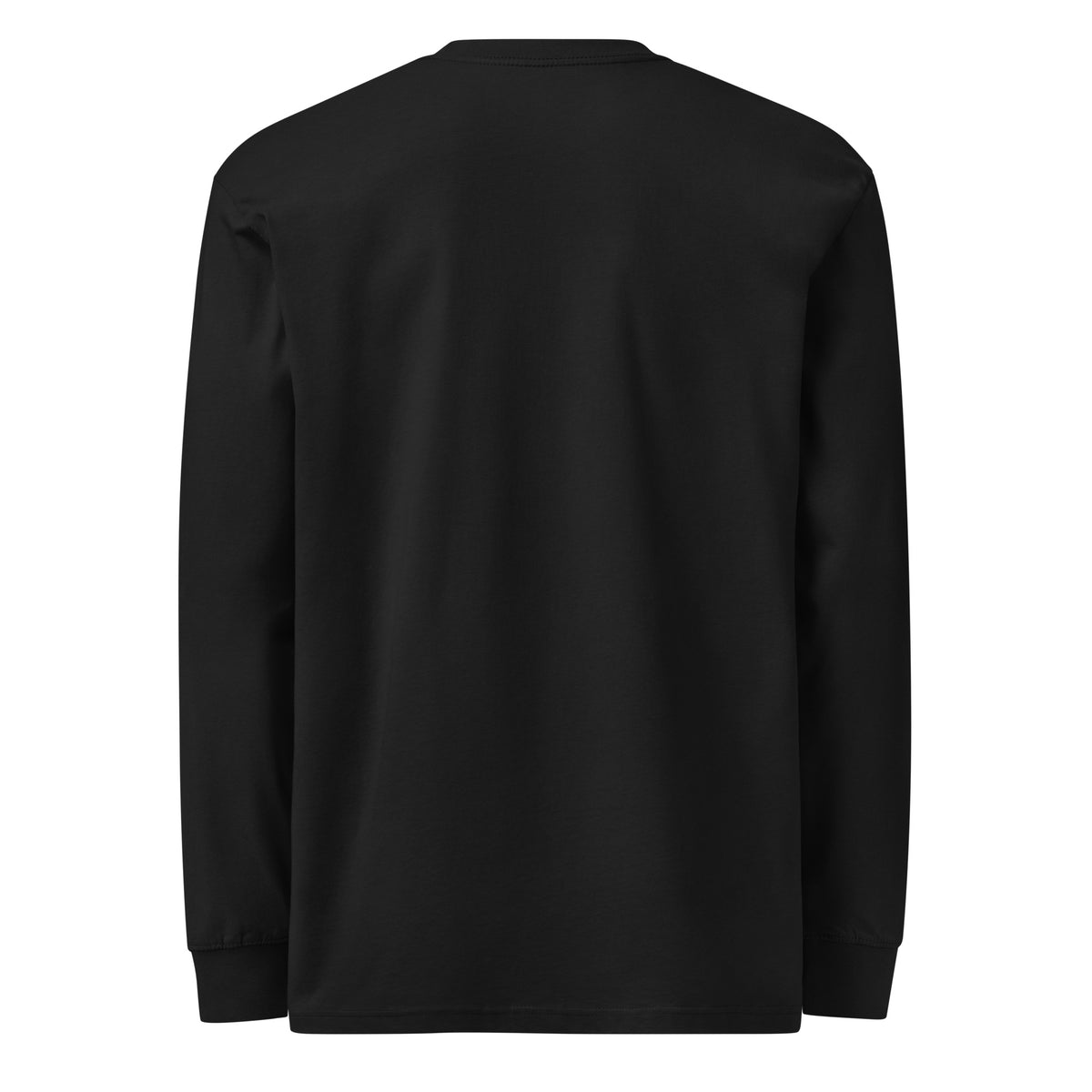 T-shirt manches longues « Minimalist Halloween » Muta coloris Black, vue de dos