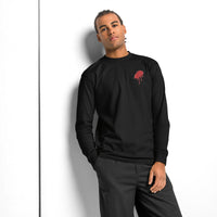 T-shirt manches longues « Minimalist Halloween » Muta coloris Black, vue de face alternative