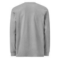 T-shirt manches longues « Minimalist Halloween » Muta coloris Carbon Grey, vue de dos