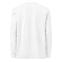 T-shirt manches longues « Minimalist Halloween » Muta coloris White, vue de dos