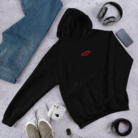 Sweat à capuche « I don't bite » Muta coloris Black, vue de face alternative