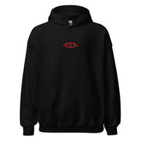 Sweat à capuche « I don't bite » Muta coloris Black, vue de face