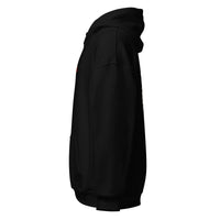 Sweat à capuche « I don't bite » Muta coloris Black, vue de profil