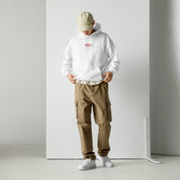 Sweat à capuche « I don't bite » Muta coloris White, vue de face alternative