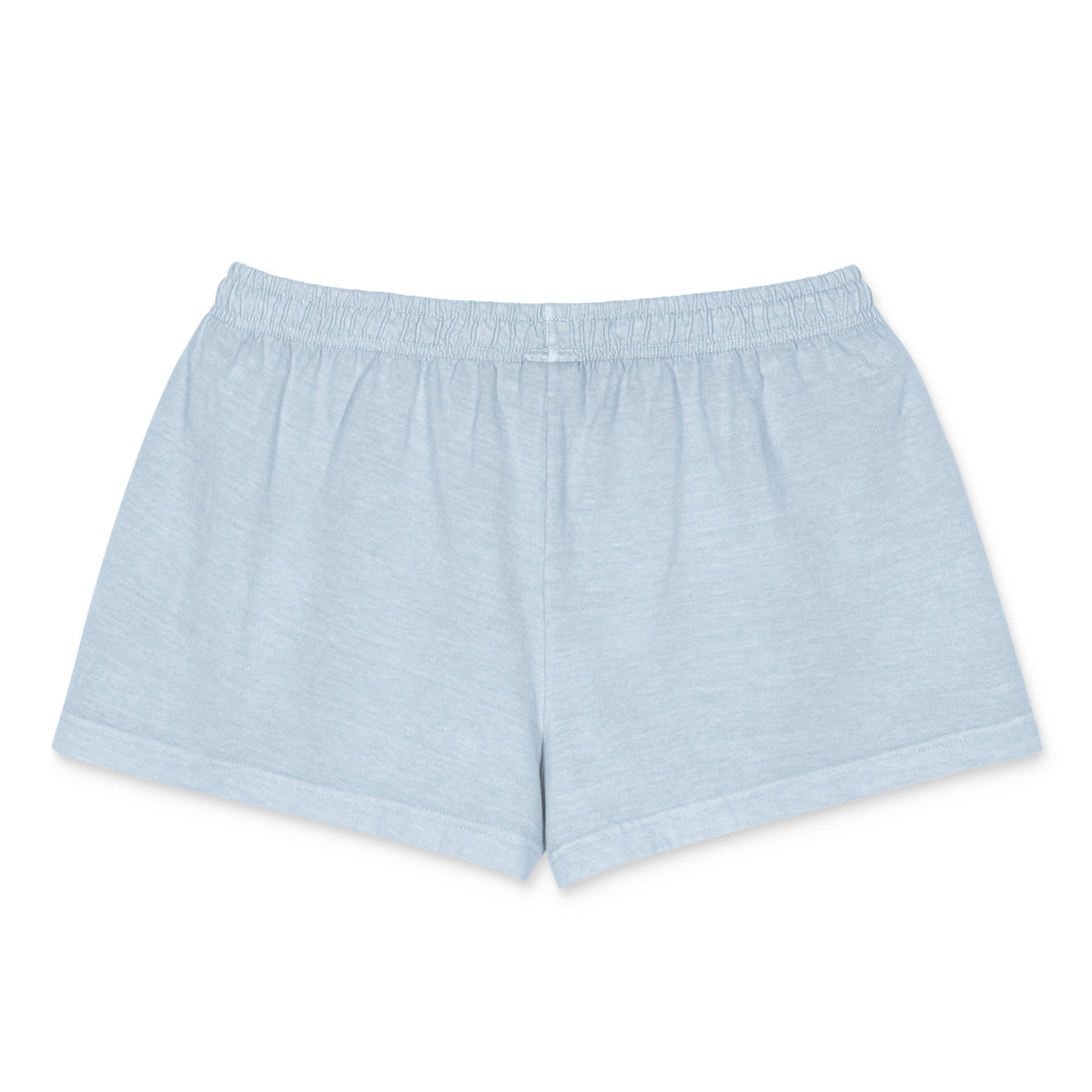 Short garment-dyed Muta coloris Light Washed Denim, vue de dos