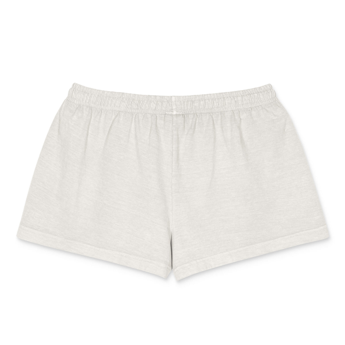 Short garment-dyed Muta coloris Vintage White, vue de dos