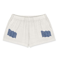 Short garment-dyed Muta coloris Vintage White, vue de face