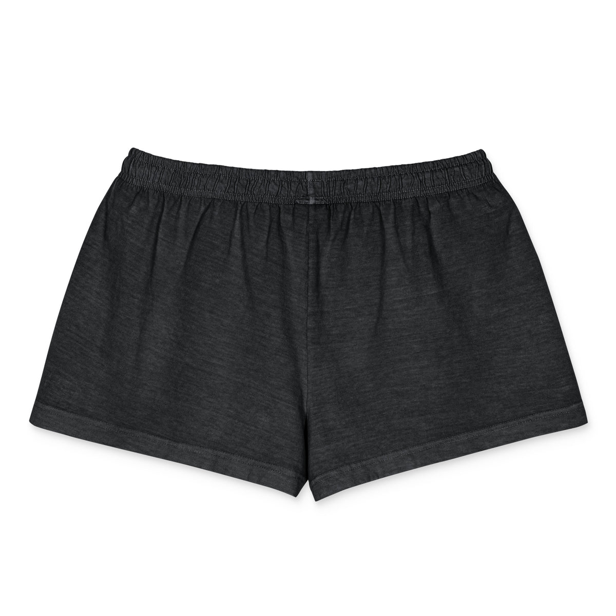 Short garment-dyed Muta coloris Washed Black, vue de dos