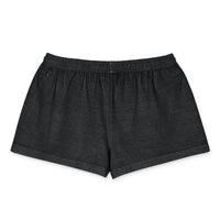 Short garment-dyed Muta coloris Washed Black, vue de dos