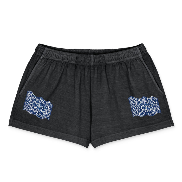 Women's garment-dyed shorts